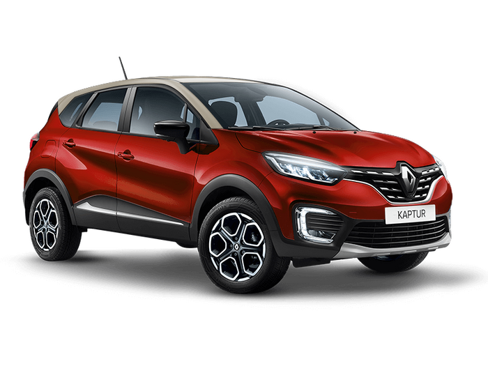 Renault Kaptur  Красный с бежевой крышей