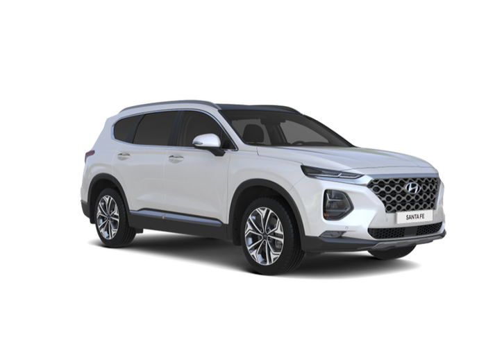 Hyundai Santa Fe Белый (White Cream)